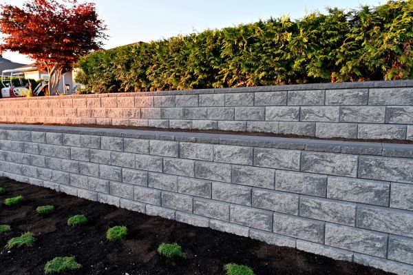 Concrete Retaining Wall Installation in Mishawaka