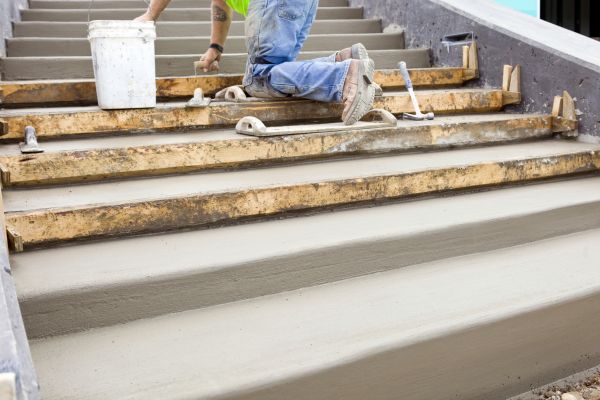 Concrete Steps Pouring in Mishawaka