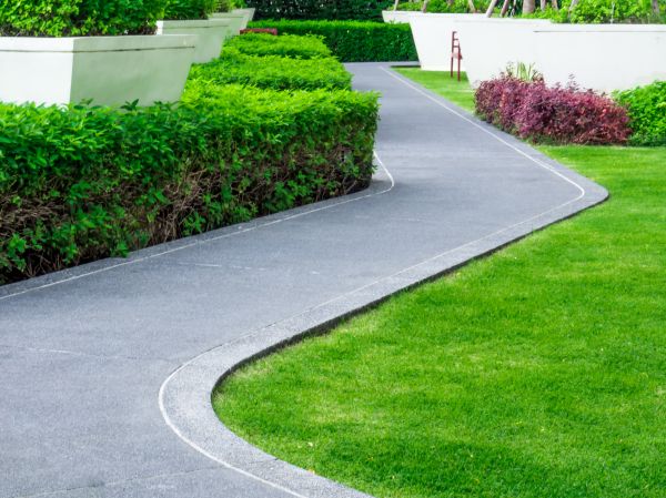 Walkway Curb Installation in Mishawaka