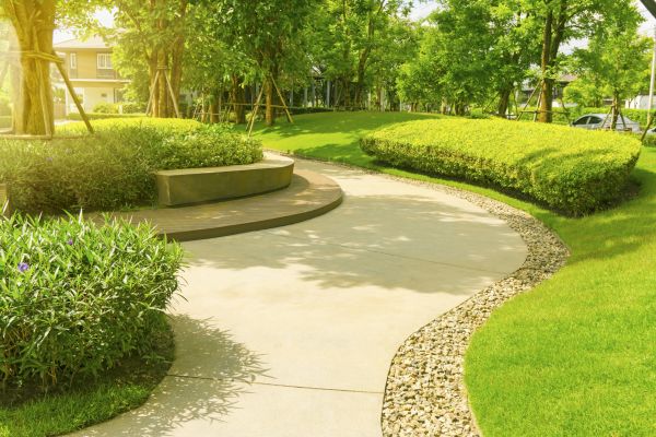 Cement Walkway Installation in Mishawaka