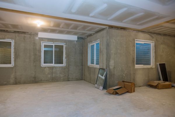 Basement Concrete Installation in Mishawaka