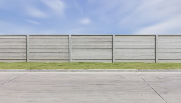 Concrete Fence Installation in Mishawaka