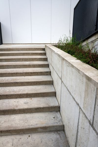 Cement Stair Installation in Mishawaka