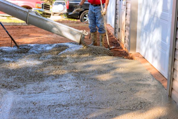 Cement Driveway Pouring in Mishawaka