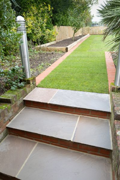 Backyard Steps Installation in Mishawaka