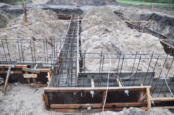 House Footing Construction in Mishawaka