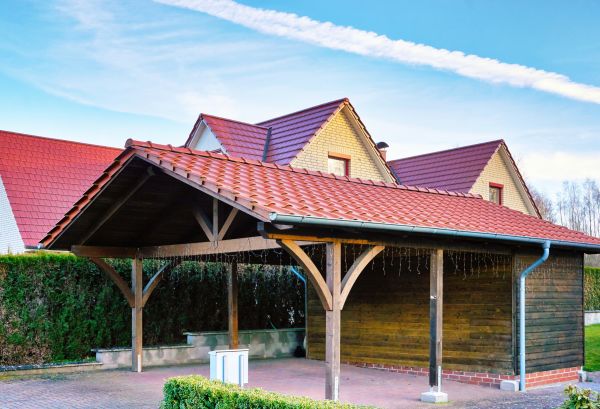 Carport Base Construction in Mishawaka