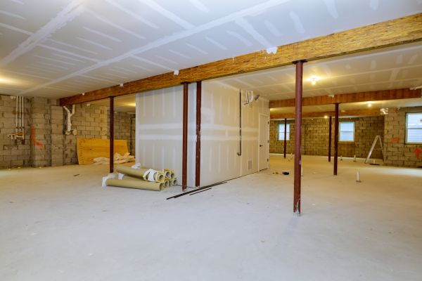 Basement Slab Installation in Mishawaka