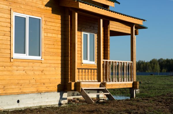 Cabin Footing Construction in Mishawaka
