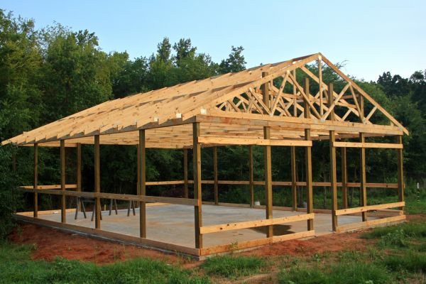 Barn Pad Installation in Mishawaka