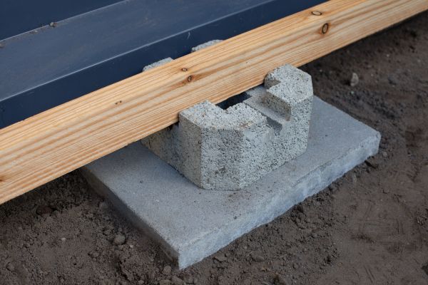 Deck Footing Construction in Mishawaka