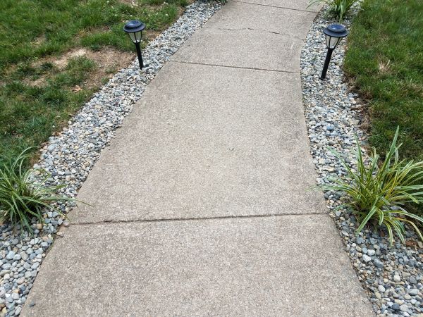 Cement Path Construction in Mishawaka