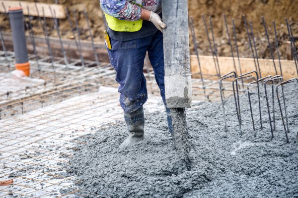 Cabin Foundation Pouring in Mishawaka