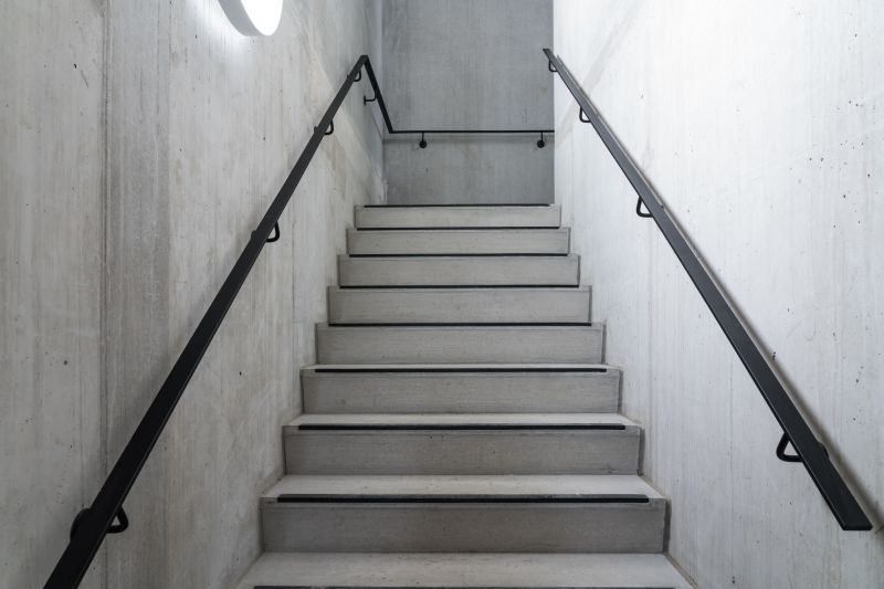 Cement Stair Installation